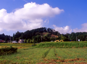 竜法師城遠景