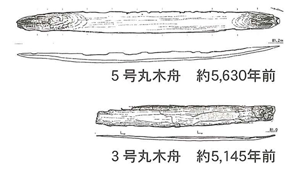 調査員のおすすめの逸品 №294 取り巻く世界を広げてくれた縄文時代の丸木舟-米原市入江内湖遺跡出土丸木舟 - シガブンシンブン オススメの逸品