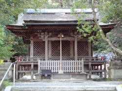写真３　普門の神田神社本殿