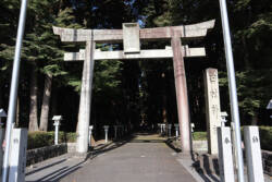 写真1　田村神社第一鳥居