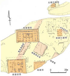 図1 穴太廃寺遺構図