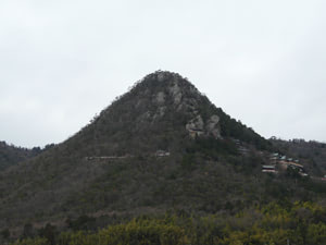 太郎坊宮遠景